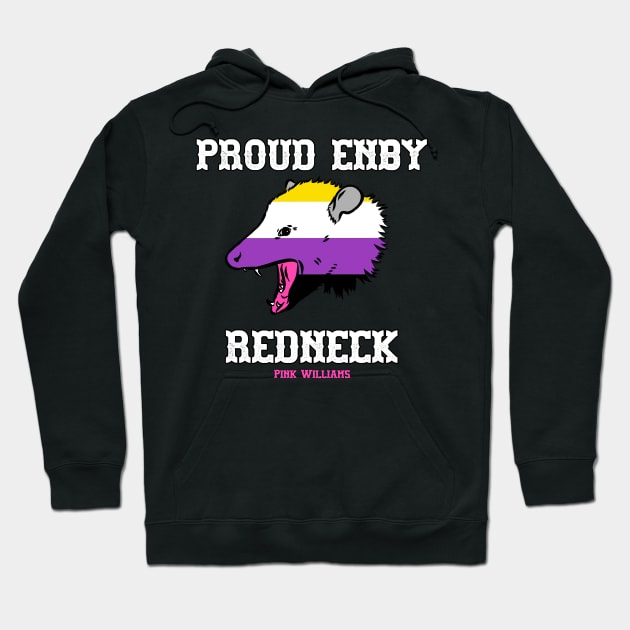 PROUD ENBY REDNECK Hoodie by Pink's Mercantile  